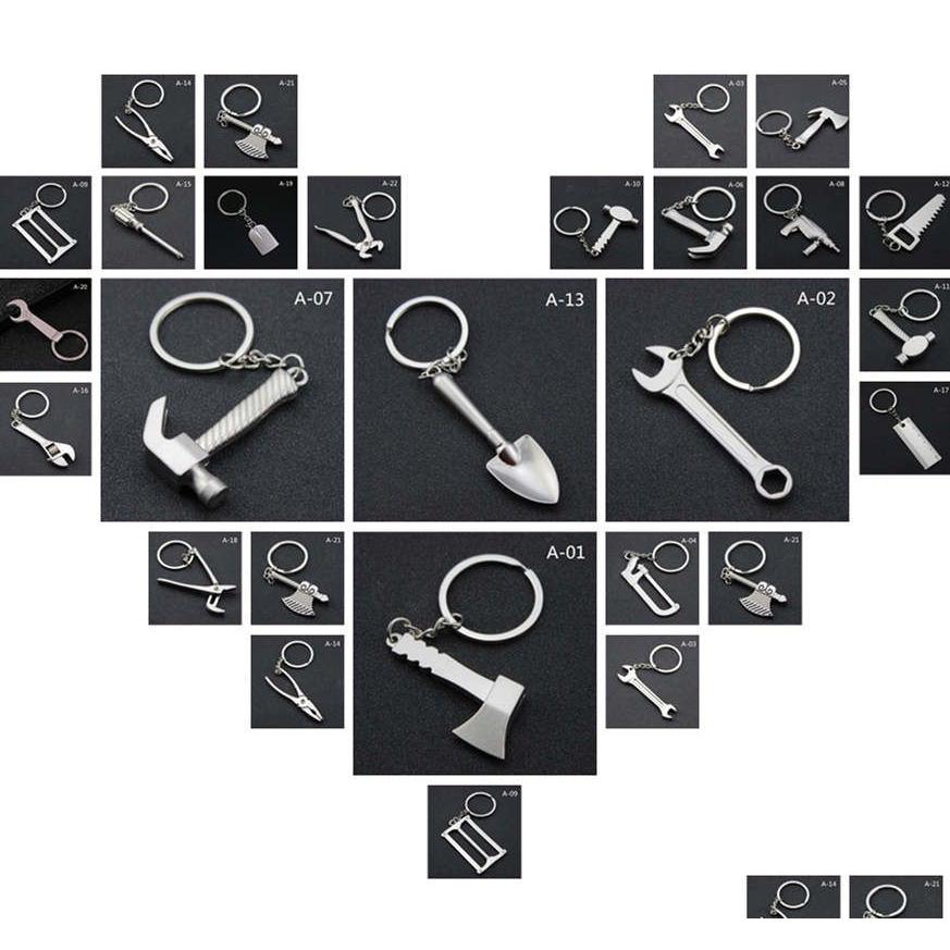Key Rings Ship Mini Adjustable Tools Wrench Gadget Pendant R012 Mix Order 20 Pieces A Lot Keychain Drop Delivery Jewelry Dhzue