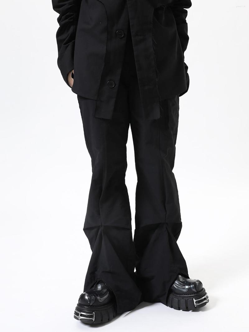 Men's Pants 27-46 2023 Men Women Clothing Original Catwalk Micro Flared Fashion Cool Pleated Straight Wide Leg Plus Size Costumes, Black
Men's Pants 27-46 2023 Men Women Clothing Original Catwalk Micro Flared Fashion Cool Pleated Straight Wide Leg Plus Size Costumes, Black