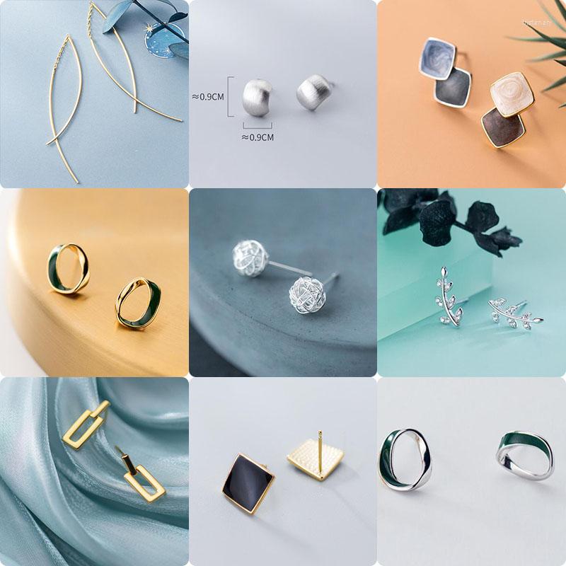 Stud Earrings 925 Sterling Silver Geometry For Women Girls Simple Square Circle Ball Stick Wedding Jewelry Gifts
Stud Earrings 925 Sterling Silver Geometry For Women Girls Simple Square Circle Ball Stick Wedding Jewelry Gifts