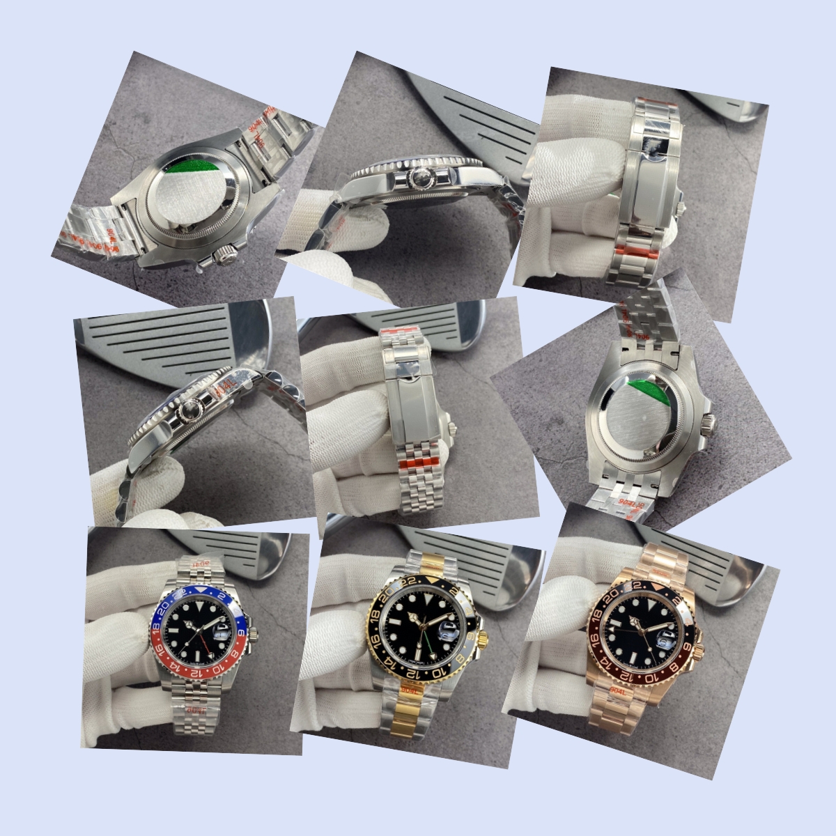 GM Montre de luxe mens watches 40mm 3186-3285 Automatic mechanical movement 904L steel case luxury watch Wristwatches GMT, As picture
GM Montre de luxe mens watches 40mm 3186-3285 Automatic mechanical movement 904L steel case luxury watch Wristwatches GMT, As picture