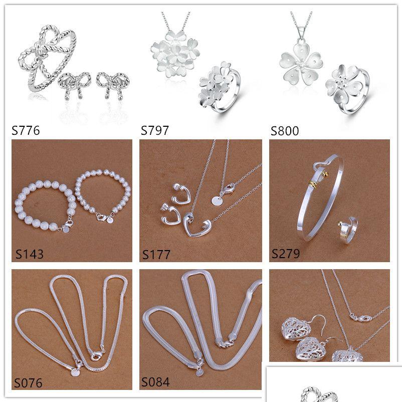 Earrings Bracelet Mixed Style Sterling Sier Jewelry Sets Fashion 925 Necklace Earring Ring Set Gts68 Drop Delivery Dhgok, Randomly sended colors
Earrings Bracelet Mixed Style Sterling Sier Jewelry Sets Fashion 925 Necklace Earring Ring Set Gts68 Drop Delivery Dhgok, Randomly sended colors