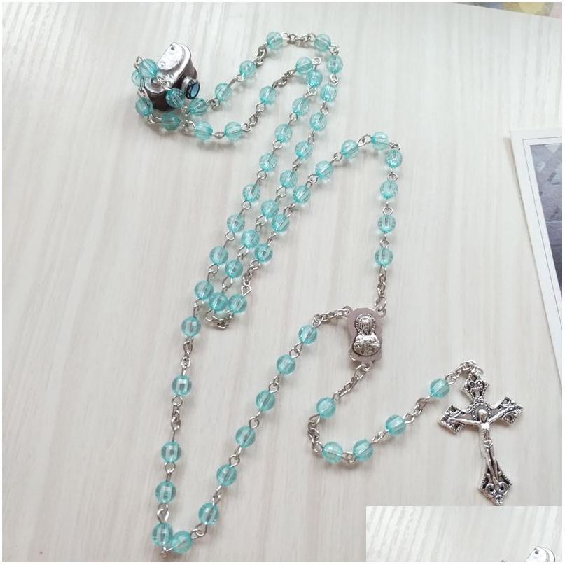 Pendant Necklaces Transparent Blue Acrylic Women Rosary Necklace Long Cross Religious Jewelry Drop Delivery Pendants Dhsvr
Pendant Necklaces Transparent Blue Acrylic Women Rosary Necklace Long Cross Religious Jewelry Drop Delivery Pendants Dhsvr