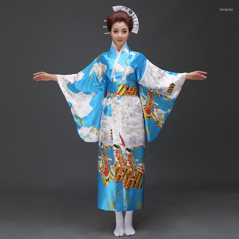 Ethnic Clothing Lake Blue National Trends Women Sexy Kimono Yukata With Obi Novelty Evening Dress Japanese Cosplay Costume Floral
Ethnic Clothing Lake Blue National Trends Women Sexy Kimono Yukata With Obi Novelty Evening Dress Japanese Cosplay Costume Floral