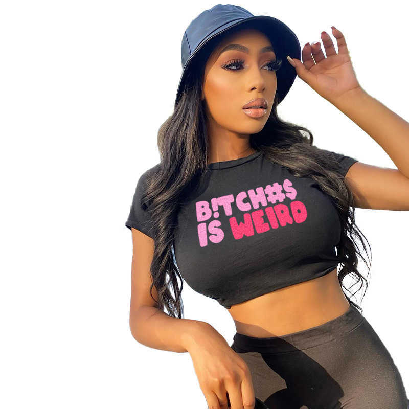 women cotton blouse 2023 summer Kasilo Apparel Womens Letter Printing T-shirt Top fashion shirts