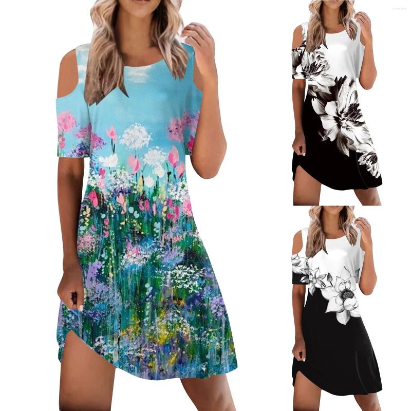 Casual Dresses 2023 Women' Summer Dress Short Sleeve Round Neck Waist Beach Halter Mini, Black
Casual Dresses 2023 Women' Summer Dress Short Sleeve Round Neck Waist Beach Halter Mini, Black
