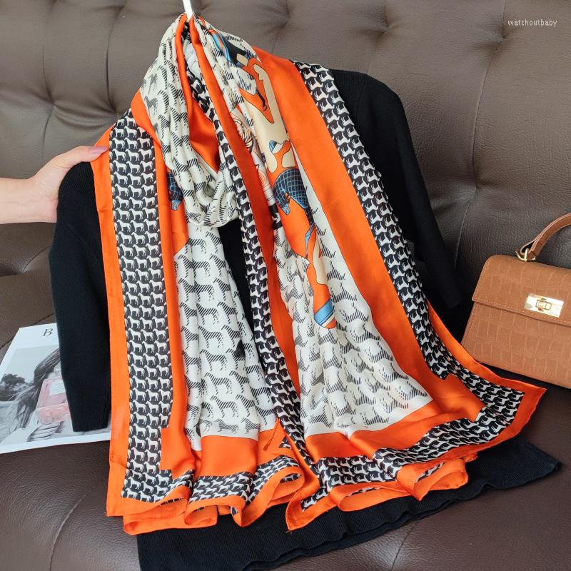 Scarves 2023 180X90CM Shawls Sunscreen Beach Towel Ladies Flower Print Silk Scarfs Fashion Satin Neckerchief Luxury Muffler
Scarves 2023 180X90CM Shawls Sunscreen Beach Towel Ladies Flower Print Silk Scarfs Fashion Satin Neckerchief Luxury Muffler