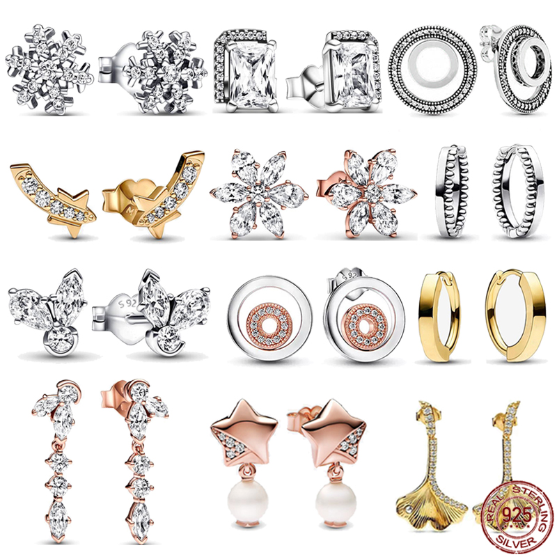 Hot selling 925 sterling silver new pearl five-pointed star earrings shiny snowflake earrings exquisite charm earrings jewelry
Hot selling 925 sterling silver new pearl five-pointed star earrings shiny snowflake earrings exquisite charm earrings jewelry