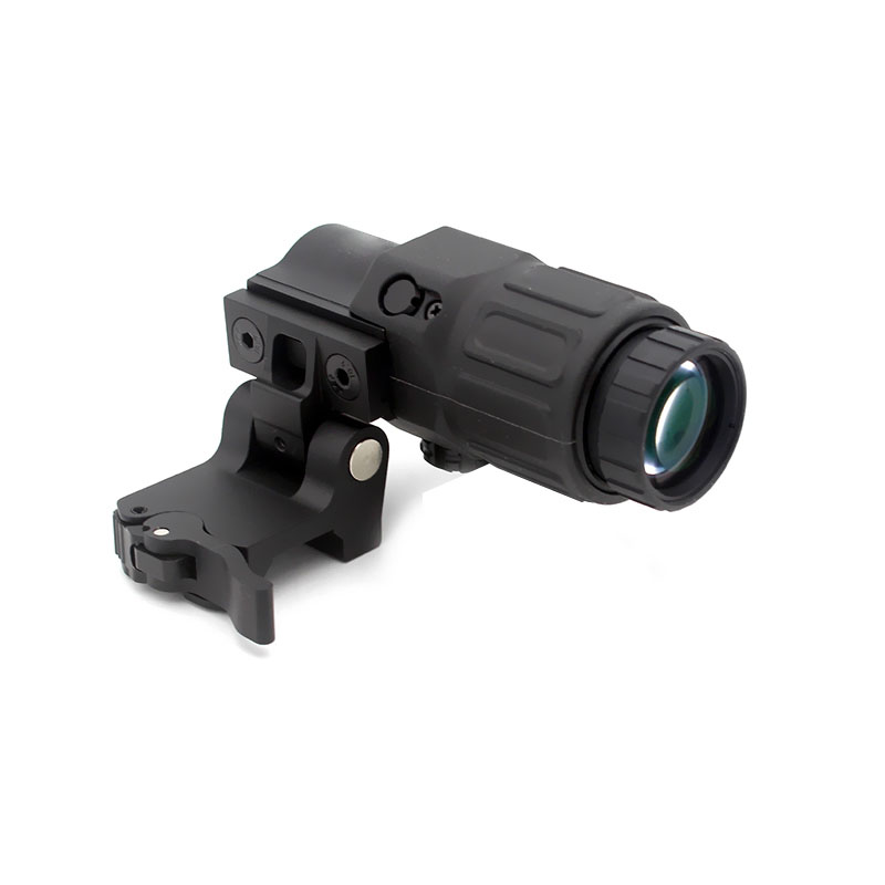 NEW G33 3x Magnifier High Quality Perfect Replcia Switch To Side Quick Detachable QD W/Full Logo Marking For Hunting Airsoft Scope
