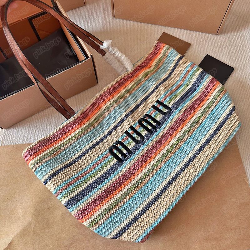 Luxury Designer Summer Womens Straw Raffia Beach Bags Fashion Men Large Capacity Handbag Clutch Tote Crossbody Travel Shoulder Bag 2305253BF, M#1
Luxury Designer Summer Womens Straw Raffia Beach Bags Fashion Men Large Capacity Handbag Clutch Tote Crossbody Travel Shoulder Bag 2305253BF, M#1