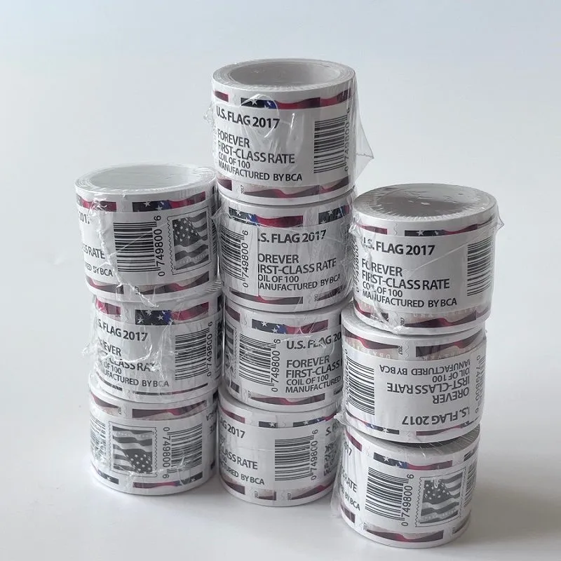 Stamp U.S. Flags Roll of 100 1st Class for Mailing Letters Postcard Office Mail Supplies Invitations, Us stamps
Stamp U.S. Flags Roll of 100 1st Class for Mailing Letters Postcard Office Mail Supplies Invitations, Us stamps