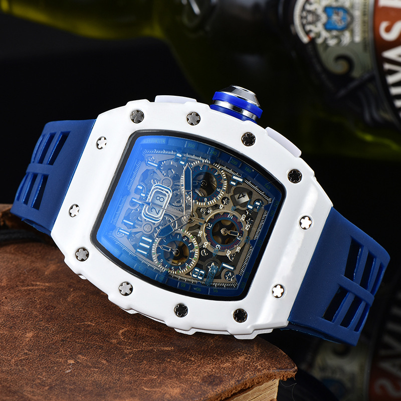 Manufacturers Supply Personality Fashion Casual Trendy Fashion Watch Quartz Movement Imported Oil Watch, Black
Manufacturers Supply Personality Fashion Casual Trendy Fashion Watch Quartz Movement Imported Oil Watch, Black