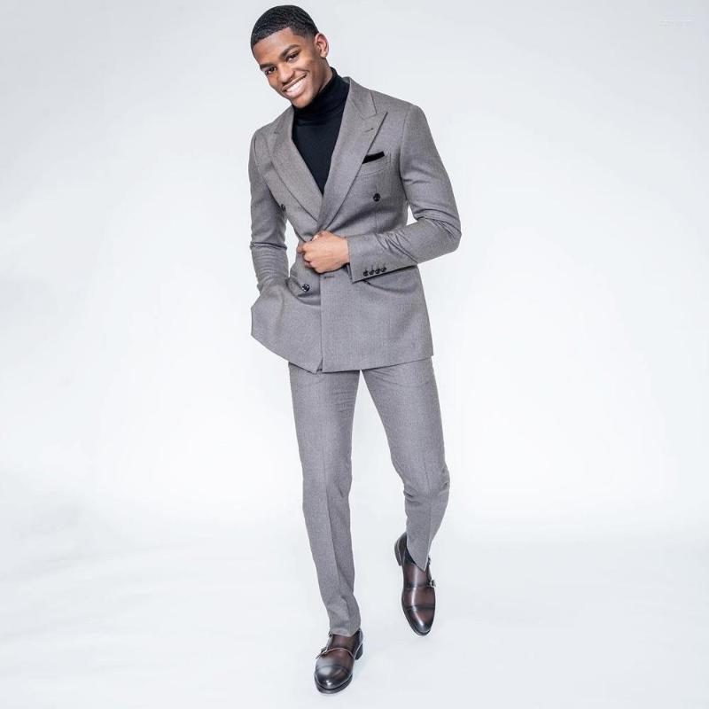 Men's Suits Gray Men's Suit Slim Fit Blazer Sets For Wedding Peaked Lapel Tuxedos 2 Pieces Jacket And Pants Double Breasted Groom Wear, Beige
Men's Suits Gray Men's Suit Slim Fit Blazer Sets For Wedding Peaked Lapel Tuxedos 2 Pieces Jacket And Pants Double Breasted Groom Wear, Beige