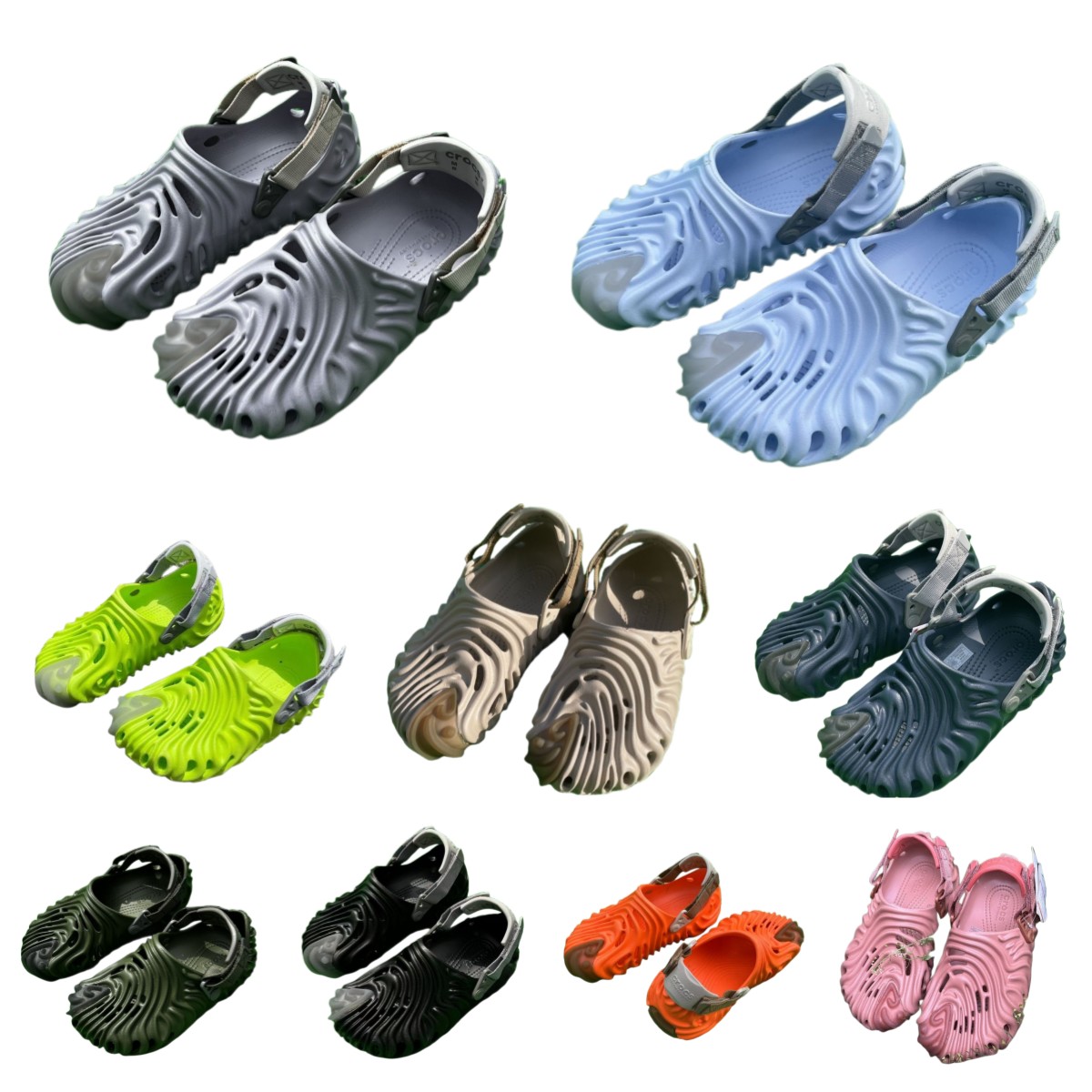 Sandals EVA Salehe Bembury x-Pollex ClogCroc Crocodile Cucumber Menemsha Urchin Shoes Women Men Summer Slides Designers Sandalias Mujer Slippers CRO1006, Khaki
Sandals EVA Salehe Bembury x-Pollex ClogCroc Crocodile Cucumber Menemsha Urchin Shoes Women Men Summer Slides Designers Sandalias Mujer Slippers CRO1006, Khaki