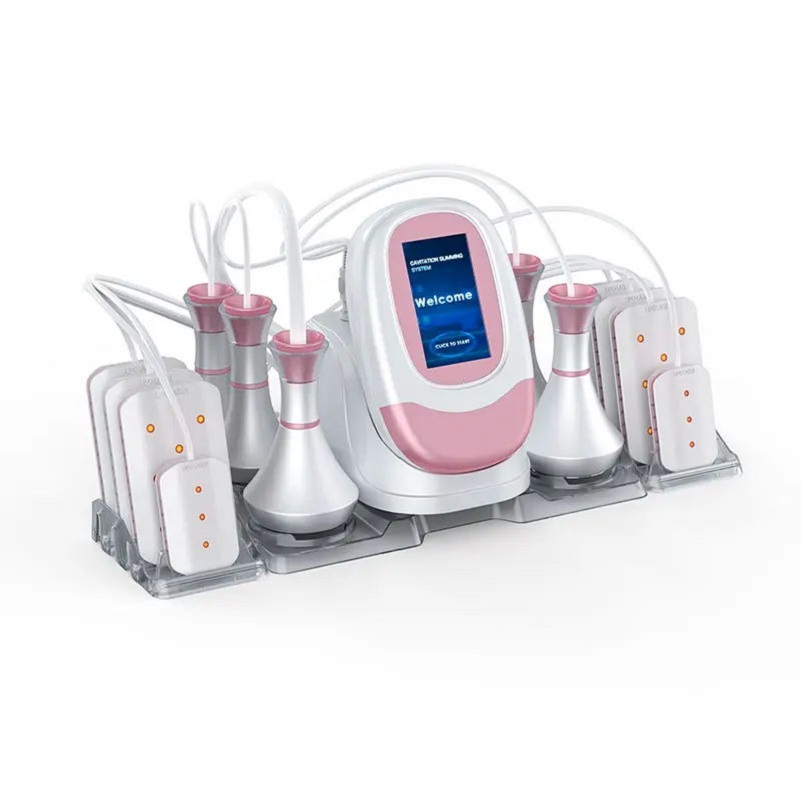 Portable 6 in 1 80k ultrasonic cavitation vacuum radio frequency 8 laser pads lipo laser slimming machine at home
Portable 6 in 1 80k ultrasonic cavitation vacuum radio frequency 8 laser pads lipo laser slimming machine at home