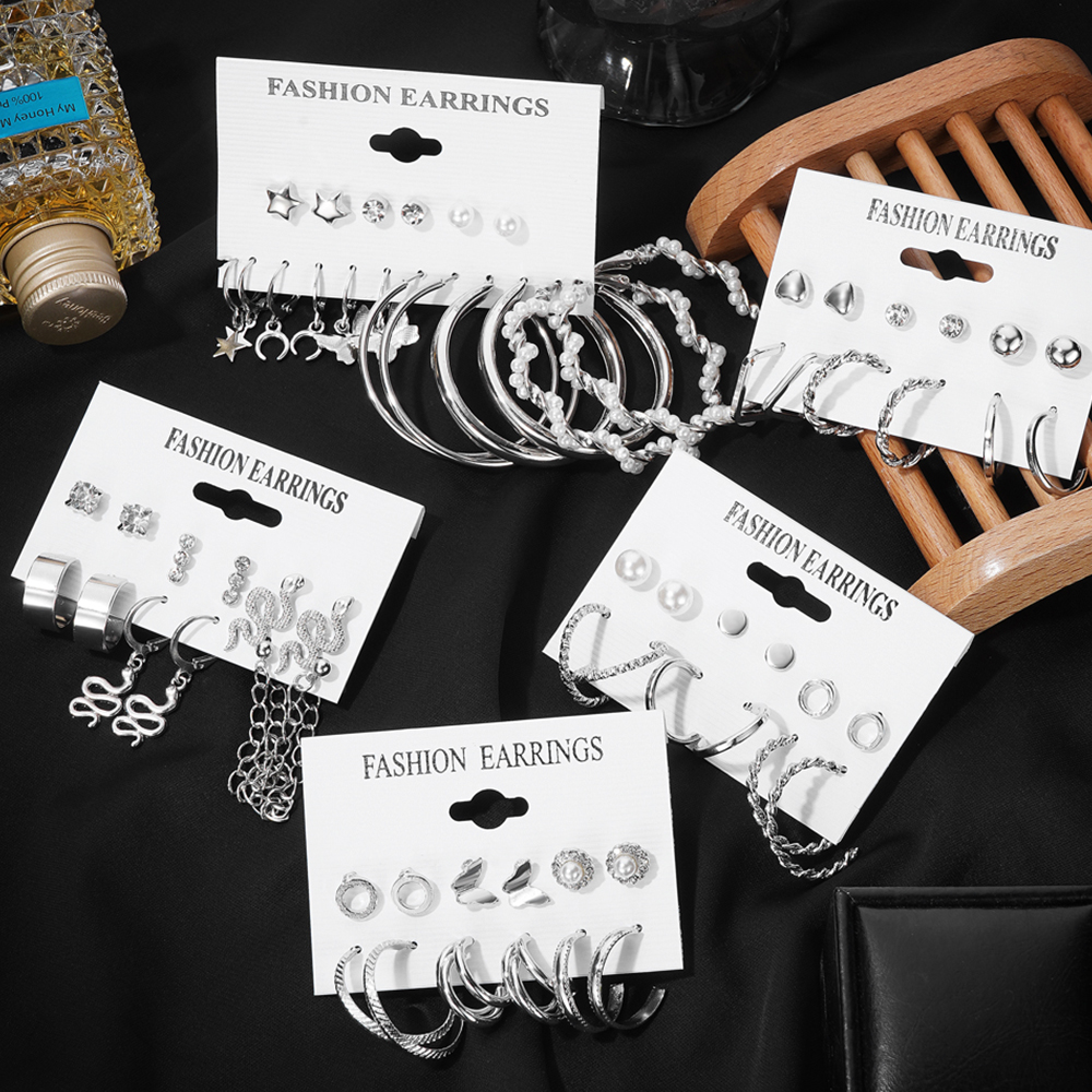 Silver Color Butterfly Earrings Set For Woman Girls Vintage Snake Geometric Twist Hoop Earrings 2022 Trendy Jewelry Gifts
Silver Color Butterfly Earrings Set For Woman Girls Vintage Snake Geometric Twist Hoop Earrings 2022 Trendy Jewelry Gifts