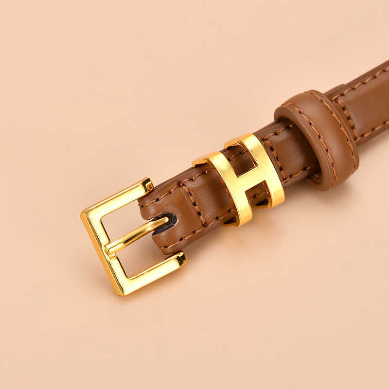 Designer New Belt Women's Leather Thin H Home Fashion Versatile Cowhide Small Decorative Dress RealEOOQ
Designer New Belt Women's Leather Thin H Home Fashion Versatile Cowhide Small Decorative Dress RealEOOQ