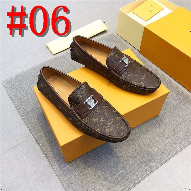 2023 Loafers Designer Men Casual Leather Shoes Slip On Spring Summer Black Brown Fashion Italian Trendy Luxury Designer Brand Loafer, #17
2023 Loafers Designer Men Casual Leather Shoes Slip On Spring Summer Black Brown Fashion Italian Trendy Luxury Designer Brand Loafer, #17