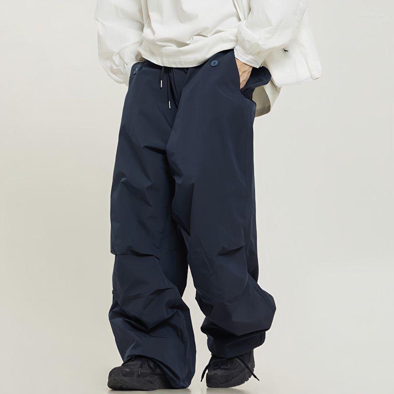 Men's Pants ARENS Parachute Wide Leg For Men American Street Overalls Cargo Trousers Male Hip Hop Loose Casual Oversize Straight, Black
Men's Pants ARENS Parachute Wide Leg For Men American Street Overalls Cargo Trousers Male Hip Hop Loose Casual Oversize Straight, Black