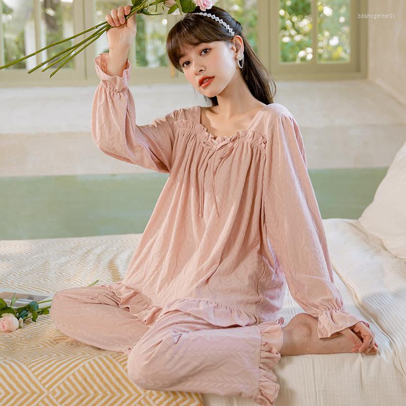 Women's Tracksuits Two Piece Sets 2023 Pajamas Women Long Sleeve Court Student Fairy Princess Sweet Wind Leisurewear Suit Clothing XQQ6201, Randomcolor
Women's Tracksuits Two Piece Sets 2023 Pajamas Women Long Sleeve Court Student Fairy Princess Sweet Wind Leisurewear Suit Clothing XQQ6201, Randomcolor