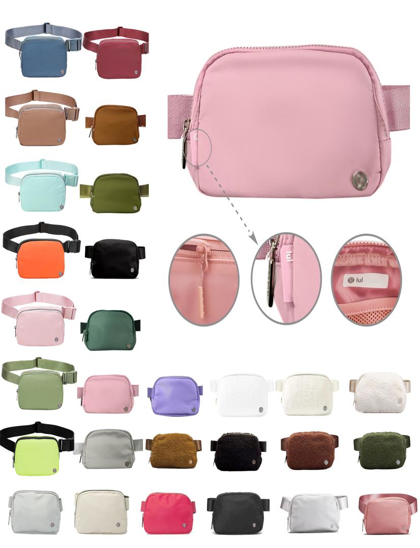 Waist Bags Luxury Teedy brushed yoga bag designer lu everywhere belt Bag fanny pack bum chest bumbag Nylon Womens mens purses Wais8052434, Peach
Waist Bags Luxury Teedy brushed yoga bag designer lu everywhere belt Bag fanny pack bum chest bumbag Nylon Womens mens purses Wais8052434, Peach