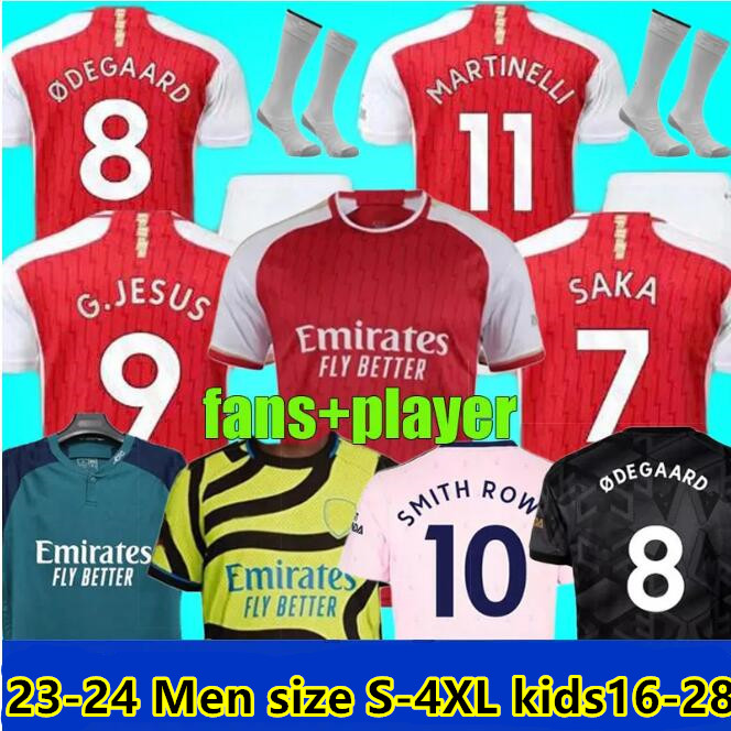 SMITH ROWE G.JESUS SAKA soccer jerseys SALIBA 23 24 Fans Player version ODEGAARD MARTINELLI JORGINHO NKETIAH 2023 2024 Kiwior football kits shirt Men Kids set ArSeN, Purple
SMITH ROWE G.JESUS SAKA soccer jerseys SALIBA 23 24 Fans Player version ODEGAARD MARTINELLI JORGINHO NKETIAH 2023 2024 Kiwior football kits shirt Men Kids set ArSeN, Purple