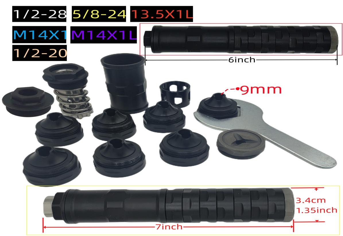 762Hole9mm 556Hole7mm Stainless steel booster Fuel Filter Solvent Trap 6inch 7inch 1228 58246976592
762Hole9mm 556Hole7mm Stainless steel booster Fuel Filter Solvent Trap 6inch 7inch 1228 58246976592