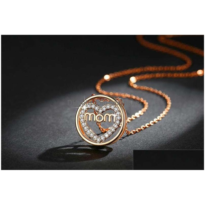 Pendant Necklaces Letter Mom Necklace Women Heart Crystal Chain Choker For Mothers Day Gift Jewelry Drop Delivery Pendants Dhzxm
Pendant Necklaces Letter Mom Necklace Women Heart Crystal Chain Choker For Mothers Day Gift Jewelry Drop Delivery Pendants Dhzxm
