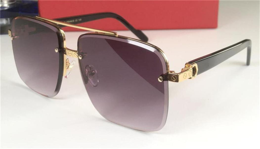 New fashion design sunglasses 8200981 metal half frame square cut lens top quality selling style uv 400 protective glasses7939333
New fashion design sunglasses 8200981 metal half frame square cut lens top quality selling style uv 400 protective glasses7939333