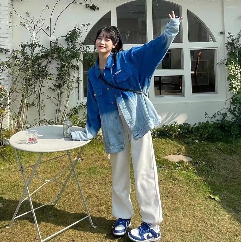 Women' Jackets 2023 Autumn Vintage Wash Gradient Work Clothes Denim Loose Small Design Jacket, Picture shown
Women' Jackets 2023 Autumn Vintage Wash Gradient Work Clothes Denim Loose Small Design Jacket, Picture shown