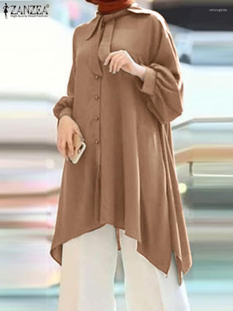 Ethnic Clothing ZNAZEA Women Autumn Muslim Blouse Lapel Neck Long Sleeve Solid Color Tops Female Fashion Causal Elegant Vintage Holiday
Ethnic Clothing ZNAZEA Women Autumn Muslim Blouse Lapel Neck Long Sleeve Solid Color Tops Female Fashion Causal Elegant Vintage Holiday