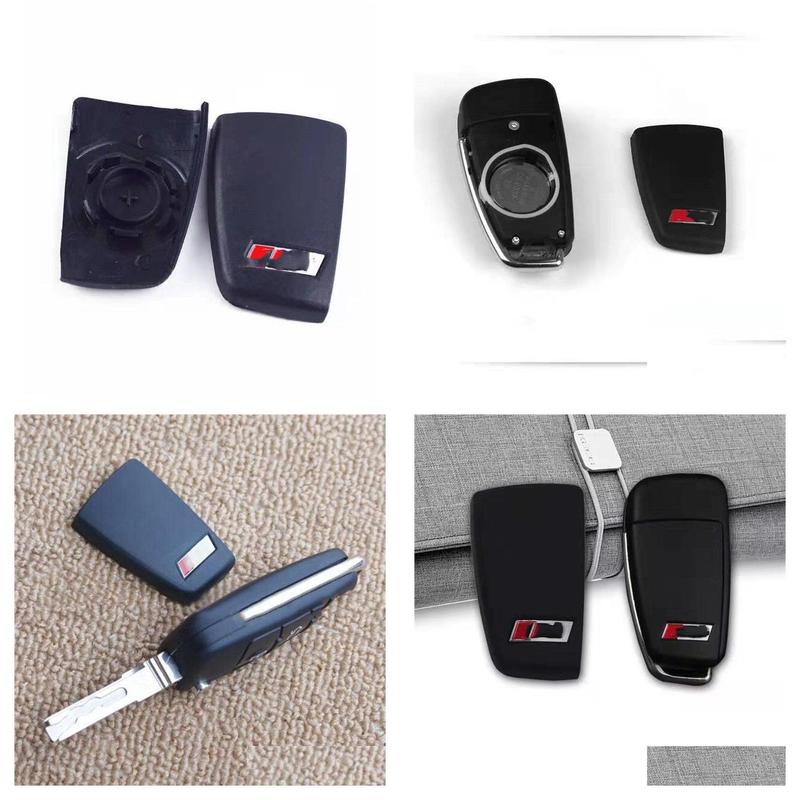 Party Favor S3 Rs Key Case Back Er For A3 Q3 A6L Tt Q7 R8 Threebutton Car Modified Shell Sleeve Men Women Drop Delivery Home Ga Dh9Jo