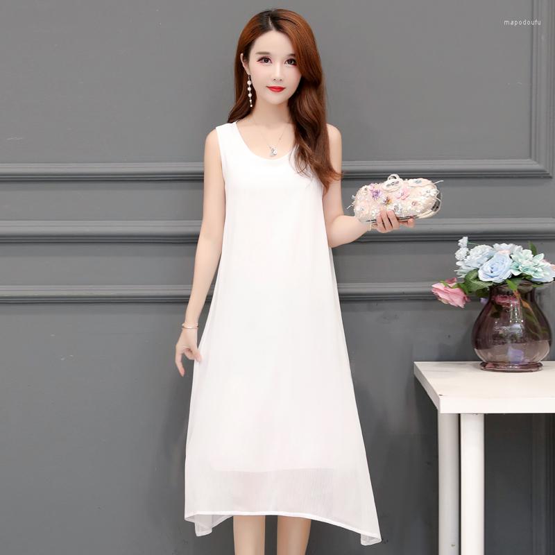 Casual Dresses Summer Women Chiffon Elegant Tank Dress Loose Solid A-Line Lady Vest 5XL, Green
Casual Dresses Summer Women Chiffon Elegant Tank Dress Loose Solid A-Line Lady Vest 5XL, Green