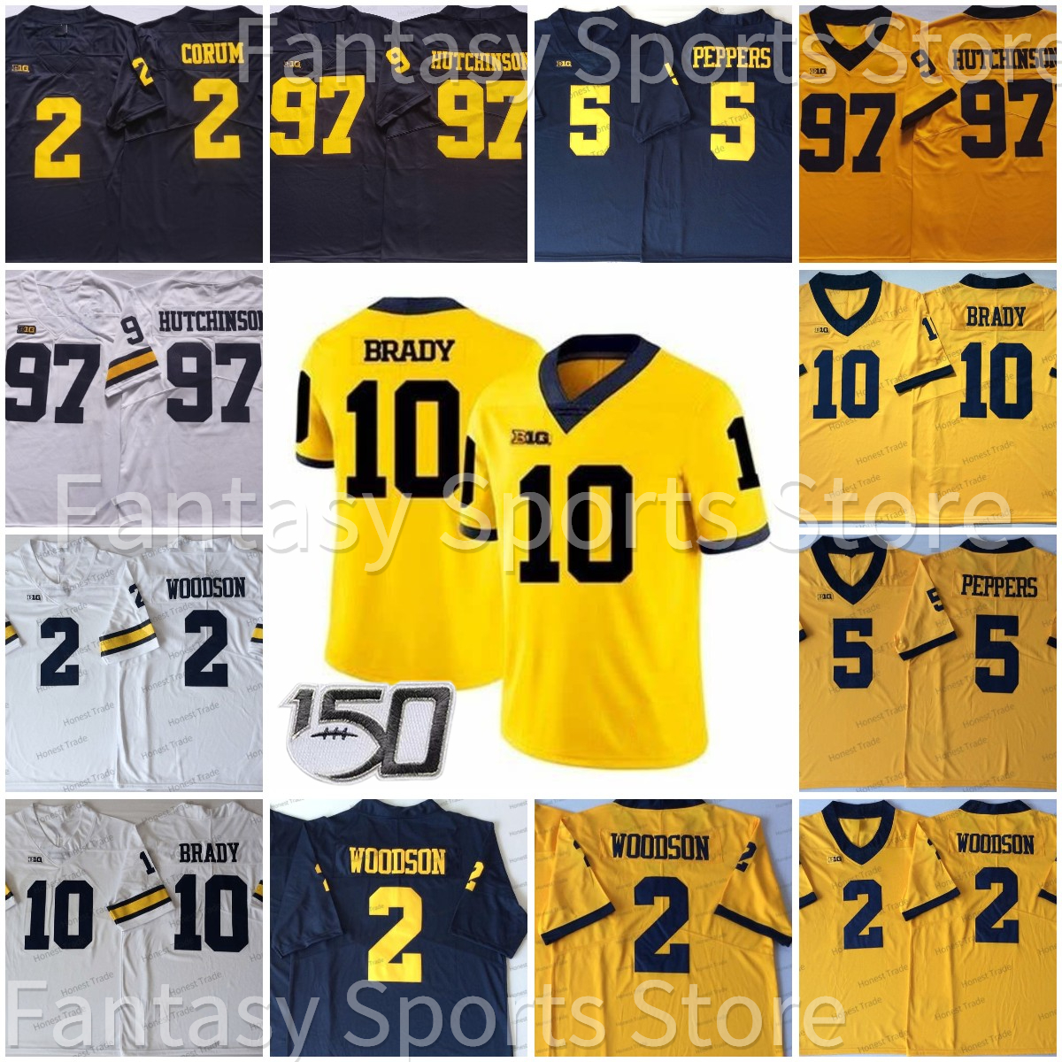 Mens Football Jersey 10 Tom Brady Aidan Hutchinson 4 Jim Harbaugh 2 Blake Corum Patterson Woodson NCAA Michigan Wolverines College Jerseys Navy Blue Yellow White, Navy jersey
Mens Football Jersey 10 Tom Brady Aidan Hutchinson 4 Jim Harbaugh 2 Blake Corum Patterson Woodson NCAA Michigan Wolverines College Jerseys Navy Blue Yellow White, Navy jersey