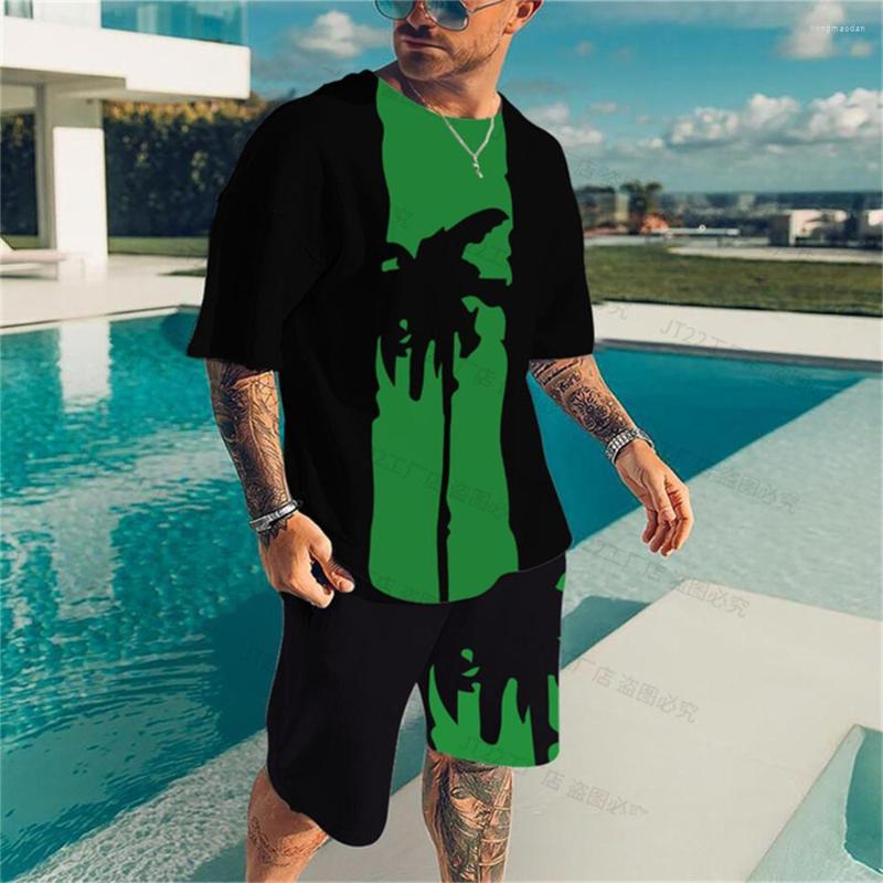 Men's Tracksuits Summer Fashion Casual Hip Hop Men's Suit Jogging Comfortable Street T-shirt Sportswear 2-piece 3D Printed Personality
Men's Tracksuits Summer Fashion Casual Hip Hop Men's Suit Jogging Comfortable Street T-shirt Sportswear 2-piece 3D Printed Personality