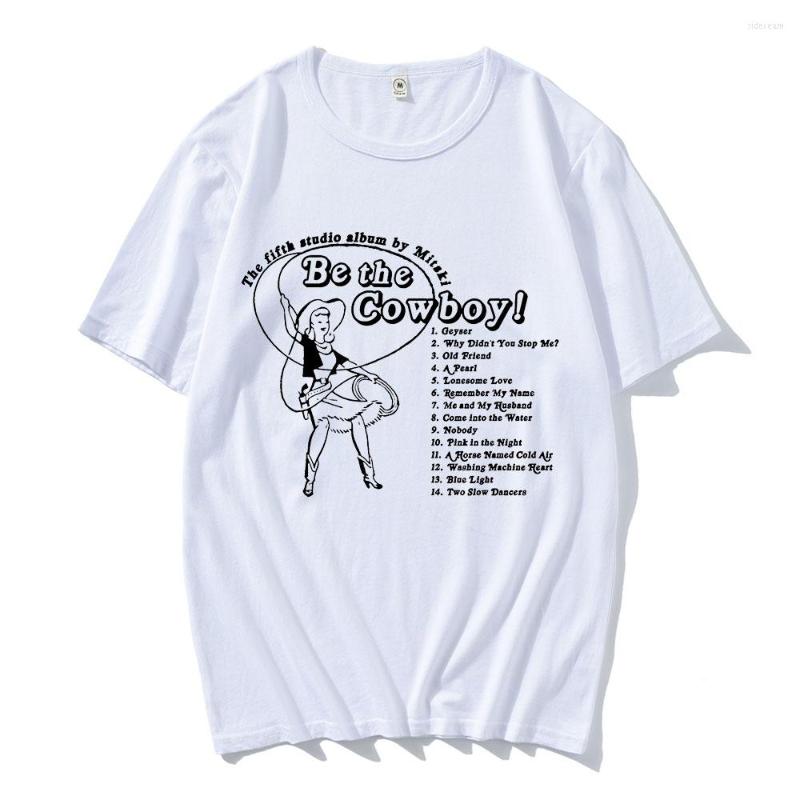 Men's T Shirts Singer Mitski Be The Cowboy Poster Music Print T-shirt Pure Cotton Creative Trending Vintage Cool T-shirts For Unisex, Red
Men's T Shirts Singer Mitski Be The Cowboy Poster Music Print T-shirt Pure Cotton Creative Trending Vintage Cool T-shirts For Unisex, Red