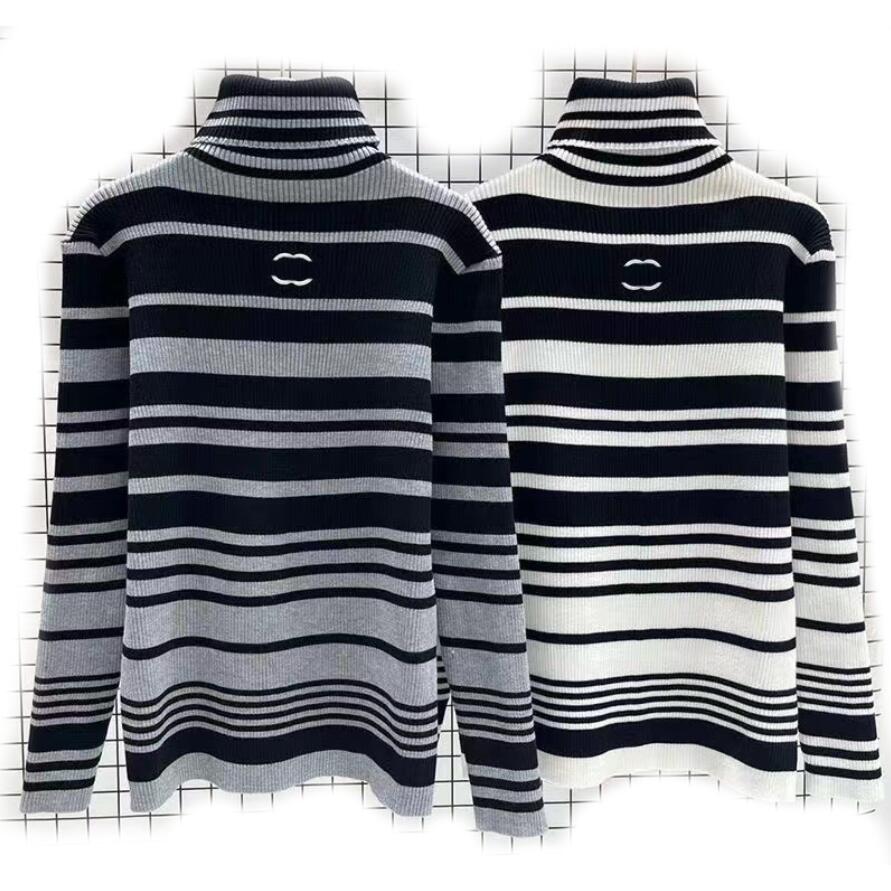 Spring French fashion designer womens knits high-end turtleneck monogram embroidery high stretch long-sleeved top, 001
Spring French fashion designer womens knits high-end turtleneck monogram embroidery high stretch long-sleeved top, 001