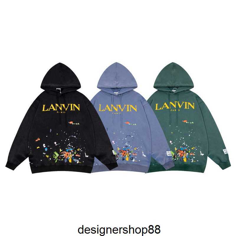Lavins Men's Hoodies Sweatshirts New Co Branded Fashion Brand Old Hooded Drawstring Speckled Ink Letter Sweater for Men and Women, Green
Lavins Men's Hoodies Sweatshirts New Co Branded Fashion Brand Old Hooded Drawstring Speckled Ink Letter Sweater for Men and Women, Green