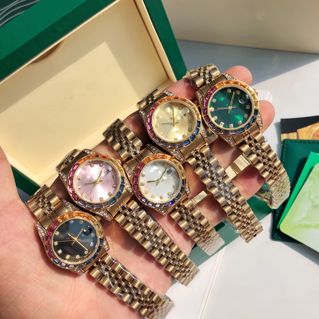 Rainbow Diamond Iced Out Watch men's white quartz chronograph stone water resistant 904 stainless steel Montre de Luxe designer watches for women u1 watch, 14
Rainbow Diamond Iced Out Watch men's white quartz chronograph stone water resistant 904 stainless steel Montre de Luxe designer watches for women u1 watch, 14
