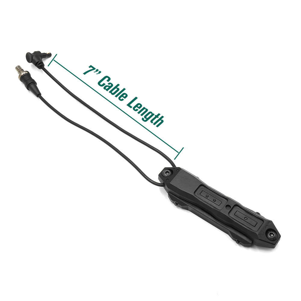 Tactical DUAL Remote Switch TAPS Standard For Surefire DBAL-A2/A4 PEQ-15