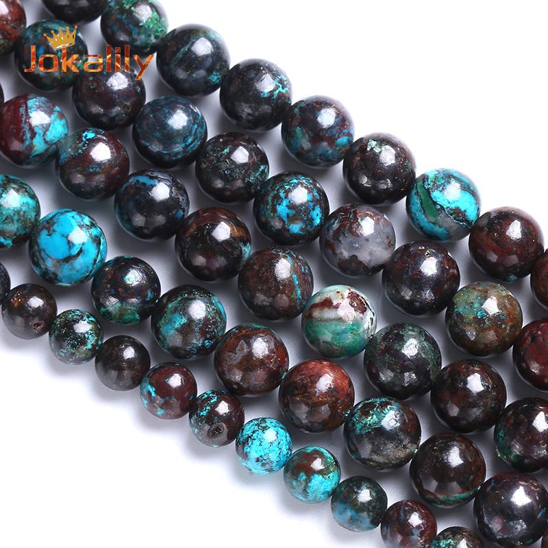 Crystal 100% Real Natual Peru Phoenix Turquoises Stone Beads For Jewelry Making Handmade 6mm 8mm Round Loose Beads DIY Bracelet 15" Inch
Crystal 100% Real Natual Peru Phoenix Turquoises Stone Beads For Jewelry Making Handmade 6mm 8mm Round Loose Beads DIY Bracelet 15" Inch
