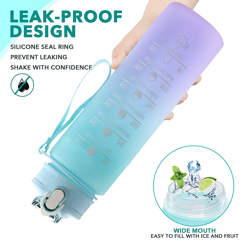 750ml Sports Water Bottle with Straw Portable Fitness Bike Cup Motivational Leakproof Water Bottle for Gym Camping Tour, Purple
750ml Sports Water Bottle with Straw Portable Fitness Bike Cup Motivational Leakproof Water Bottle for Gym Camping Tour, Purple