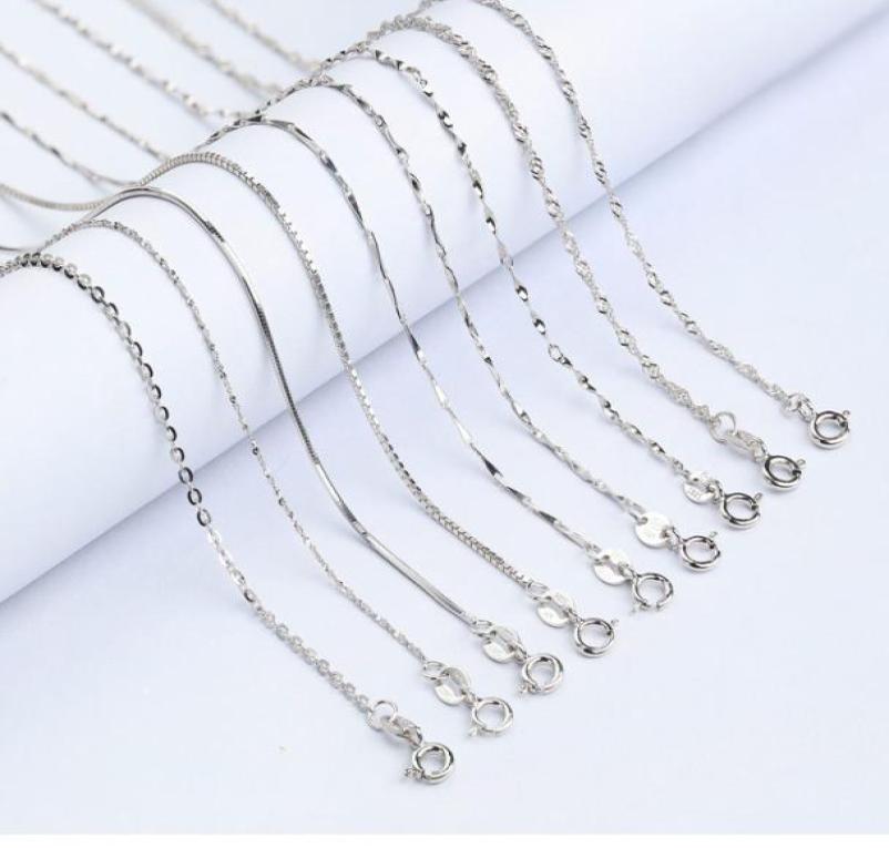 Solid 925 Sterling Silver Snake Box Link Chain Lobster Clasp Necklace Fit Pendant in Bulk Whole 45cm1437655
Solid 925 Sterling Silver Snake Box Link Chain Lobster Clasp Necklace Fit Pendant in Bulk Whole 45cm1437655