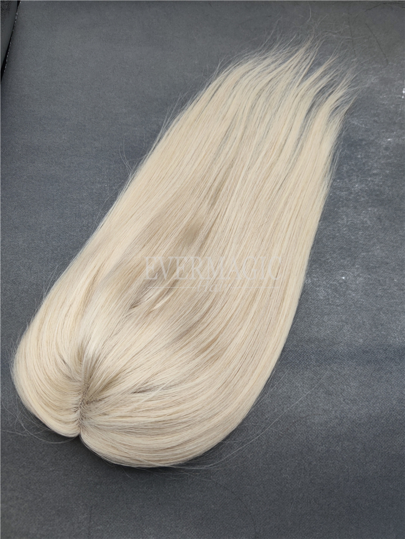 New Coming Stock Human Hair pieces Full Lace Base Toppers Toupee for Alopecia hair loss Thinning Women