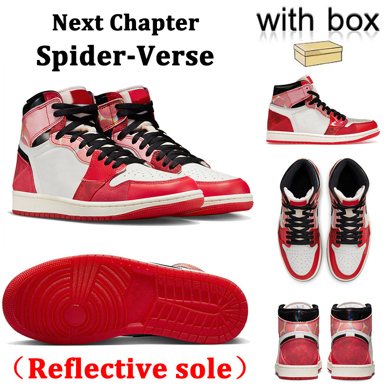 With Box 2023 Top Quality Basketball Shoes High OG 1 Next Chapter Jumpman 1s DV1748-601 Spider-Verse Mens Women Trainers Sports Sneakers 36-46
With Box 2023 Top Quality Basketball Shoes High OG 1 Next Chapter Jumpman 1s DV1748-601 Spider-Verse Mens Women Trainers Sports Sneakers 36-46