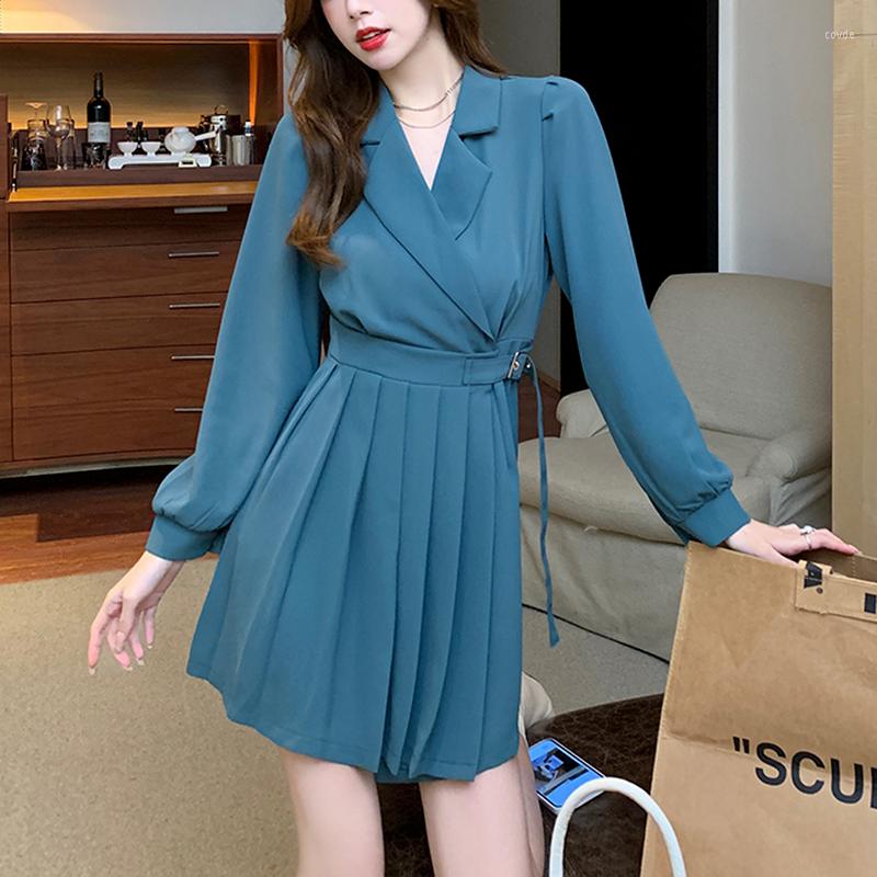 Casual Dresses Elegant Blazer Dress Women Korean One Piece Office Lady Bodycon Vintage Goth Long Sleeve 2023 Autumn, Picture shown
Casual Dresses Elegant Blazer Dress Women Korean One Piece Office Lady Bodycon Vintage Goth Long Sleeve 2023 Autumn, Picture shown