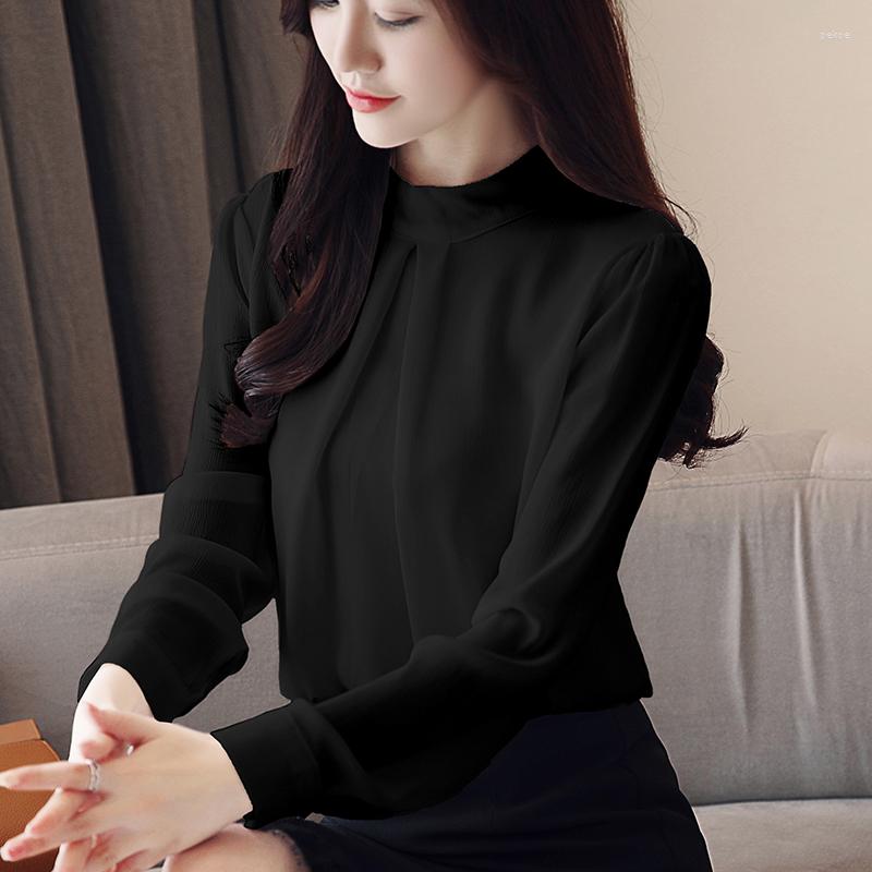 Women' Blouses White Tops Elegant Chiffon Blouse Casual Long Sleeve Women' Shirts Spring Autumn O-neck Folds Office Lady Clothing, Gray
Women' Blouses White Tops Elegant Chiffon Blouse Casual Long Sleeve Women' Shirts Spring Autumn O-neck Folds Office Lady Clothing, Gray
