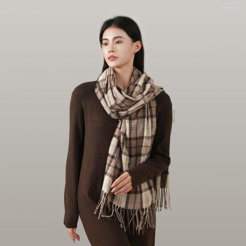 Scarves Color Check Winter Women's Scarf Fashion Warm Shawl Cashmere Feel Autumn Wrap Gift
Scarves Color Check Winter Women's Scarf Fashion Warm Shawl Cashmere Feel Autumn Wrap Gift