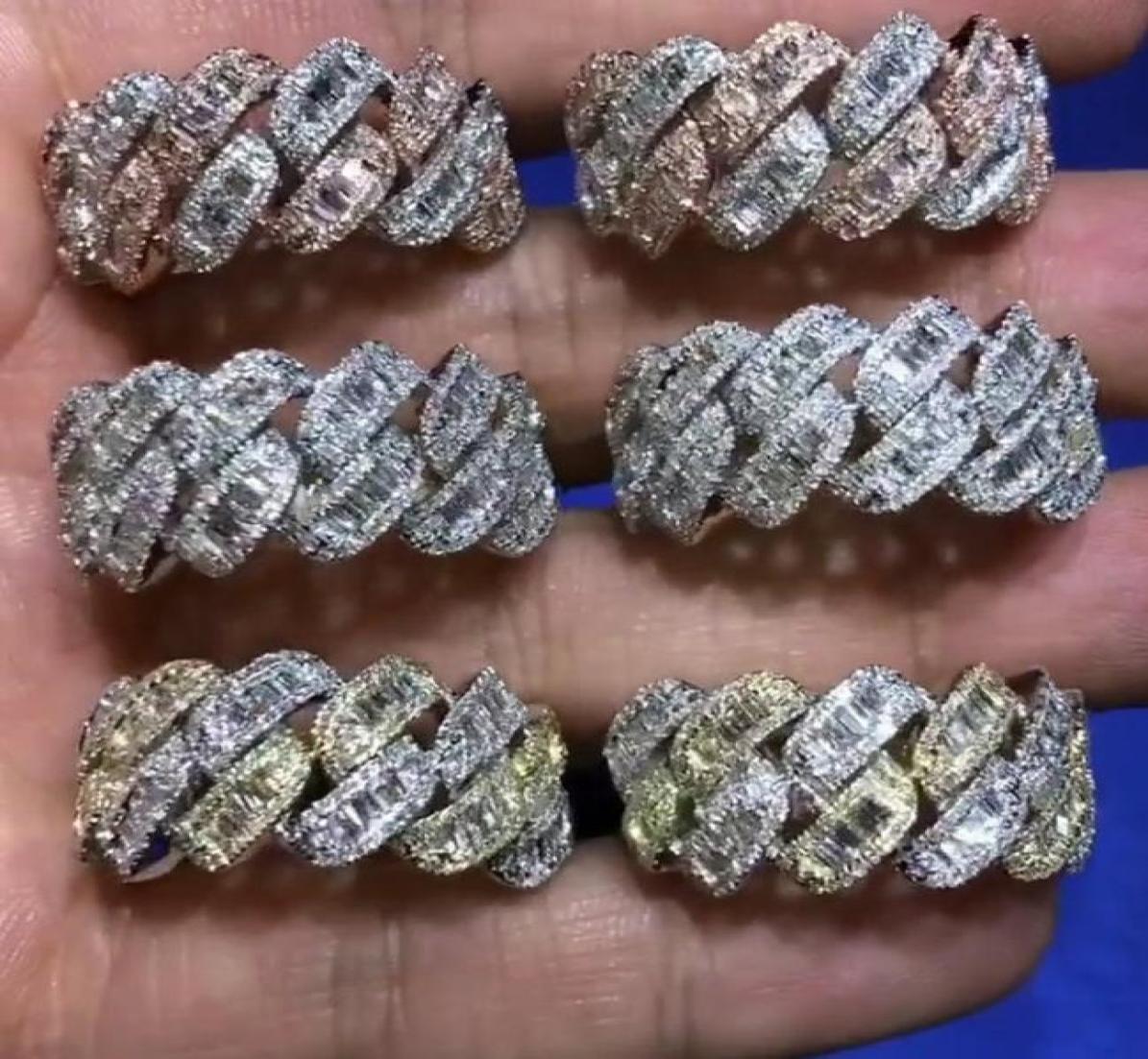 Wedding Rings Iced Out Bling Men Finger Jewelry Full Paved Rectangle Cubic Zirconia 5A CZ Cuban Link Chain Engagement Ring 2209138150180
Wedding Rings Iced Out Bling Men Finger Jewelry Full Paved Rectangle Cubic Zirconia 5A CZ Cuban Link Chain Engagement Ring 2209138150180