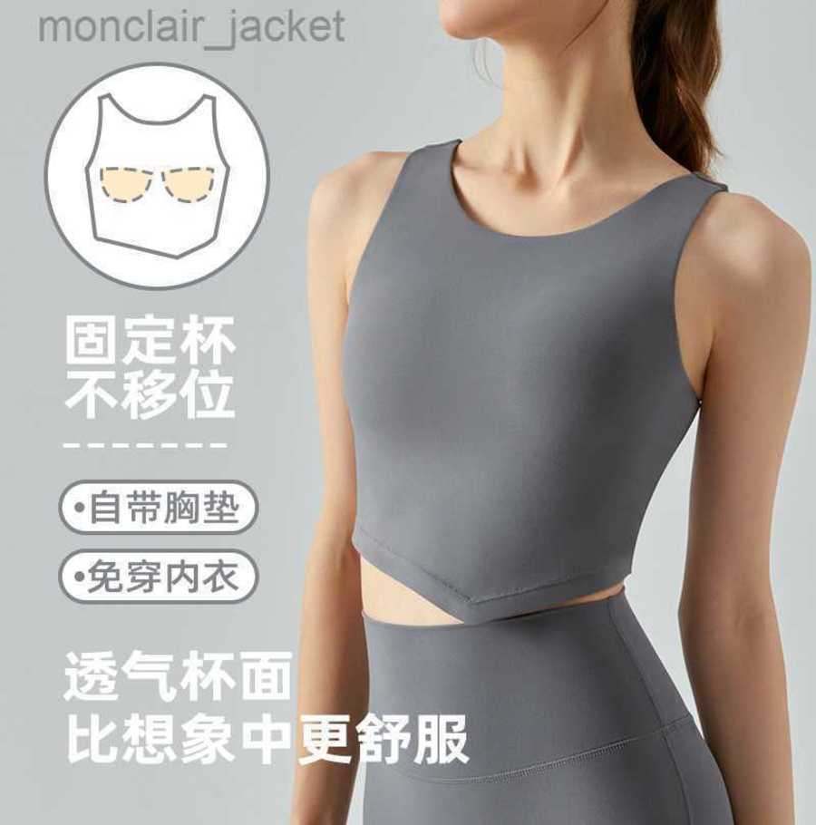 Desginer Lulus Lemon New Irregular Hem Comfortable Exercise Yoga Fitness Running Integrated Chest Cushion Tank Top, Marine limestone
Desginer Lulus Lemon New Irregular Hem Comfortable Exercise Yoga Fitness Running Integrated Chest Cushion Tank Top, Marine limestone