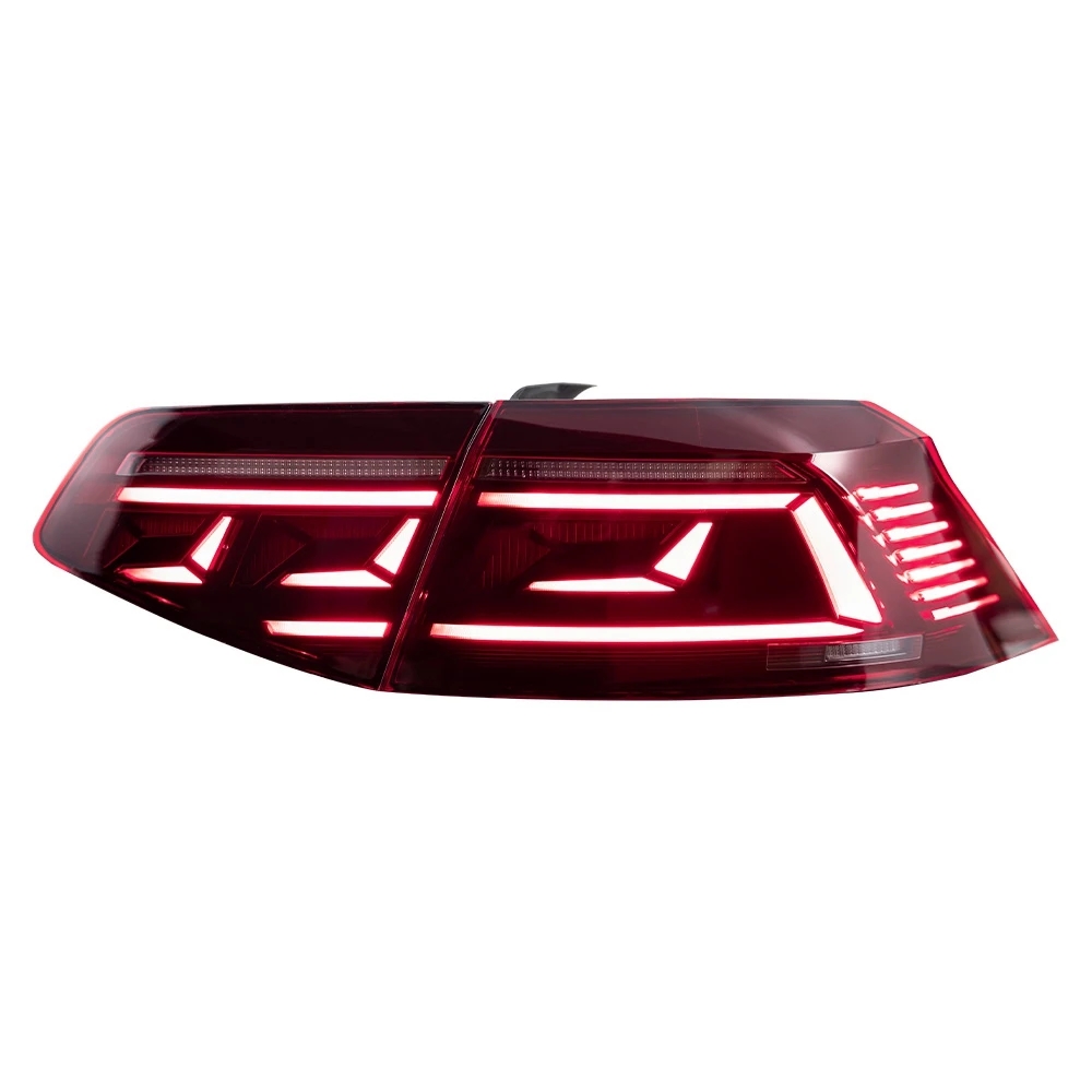 Car Rear Taillights for VW Passat B8 Tail Light 20 15-20 19 Magotan LED DRL Dynami Signal Lamp Brake Reverse Taillight